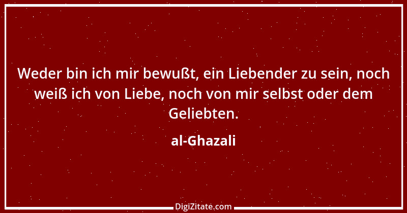 Zitat von al-Ghazali 9