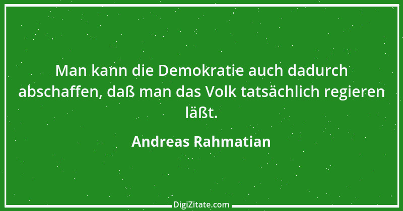 Zitat von Andreas Rahmatian 5