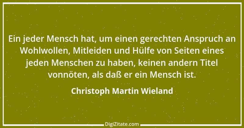 Zitat von Christoph Martin Wieland 57