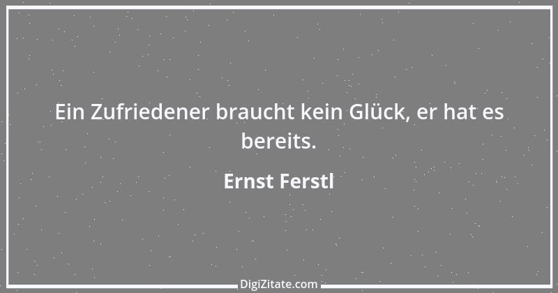 Zitat von Ernst Ferstl 1075