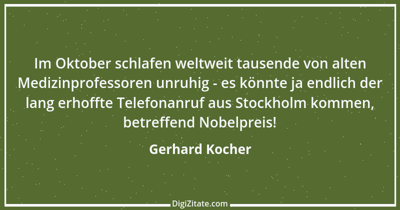 Zitat von Gerhard Kocher 143