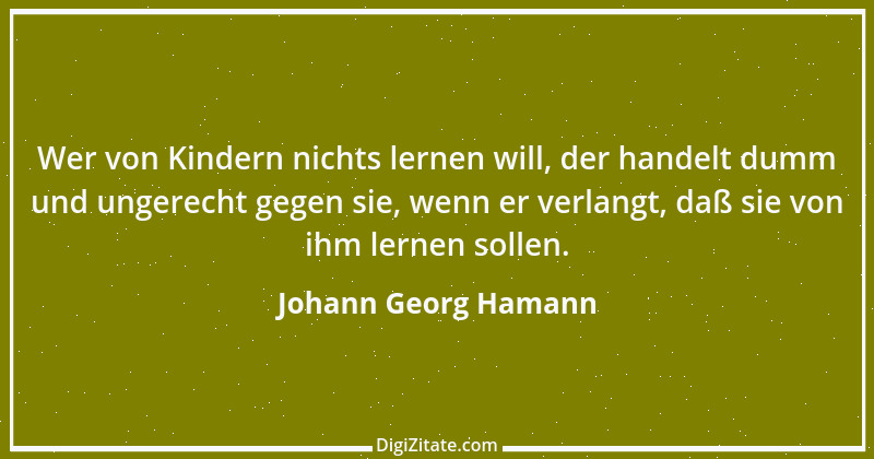 Zitat von Johann Georg Hamann 20