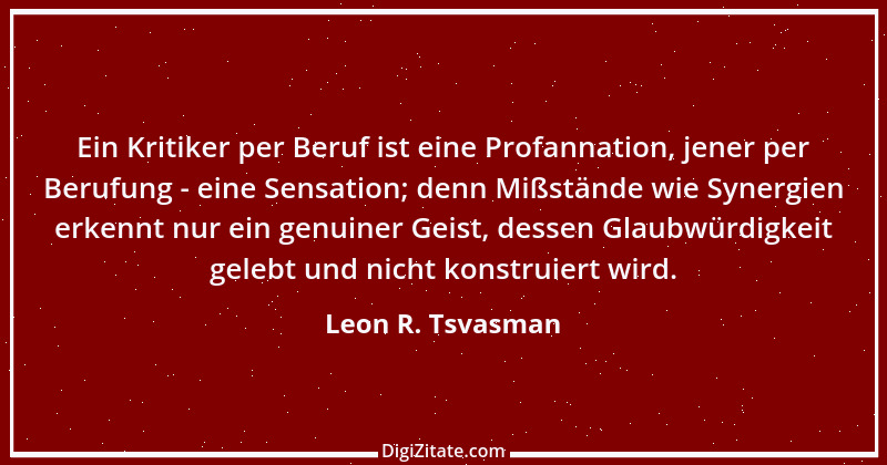 Zitat von Leon R. Tsvasman 19