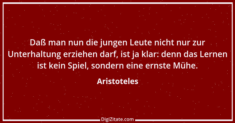 Zitat von Aristoteles 7