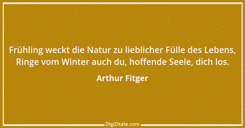 Zitat von Arthur Fitger 1