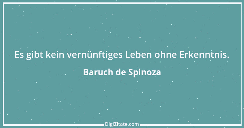 Zitat von Baruch de Spinoza 4