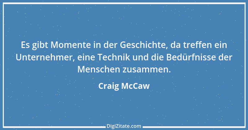 Zitat von Craig McCaw 1