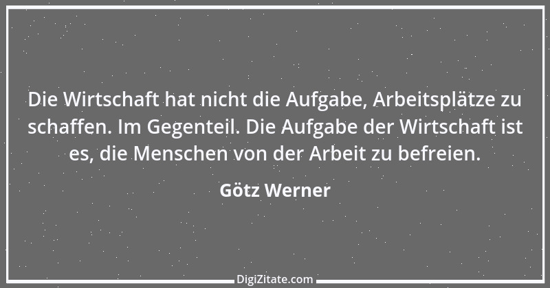 Zitat von Götz Werner 11