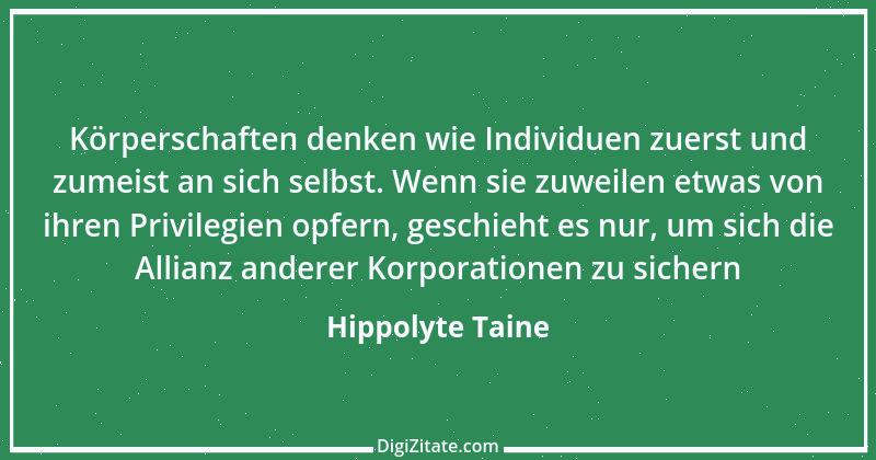 Zitat von Hippolyte Taine 13