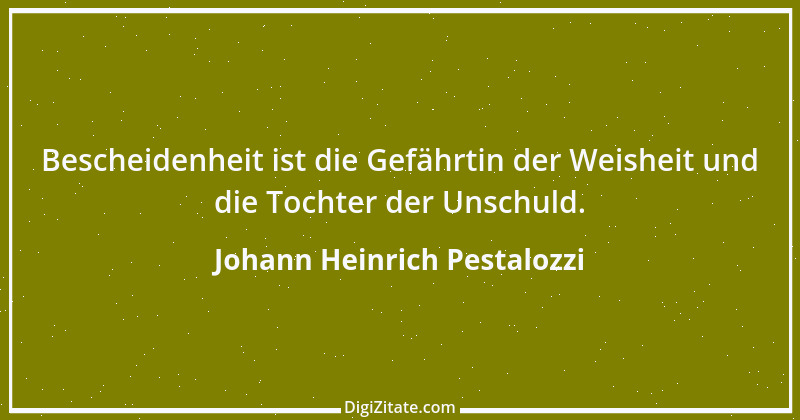 Zitat von Johann Heinrich Pestalozzi 106