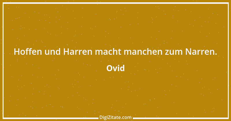 Zitat von Ovid 15