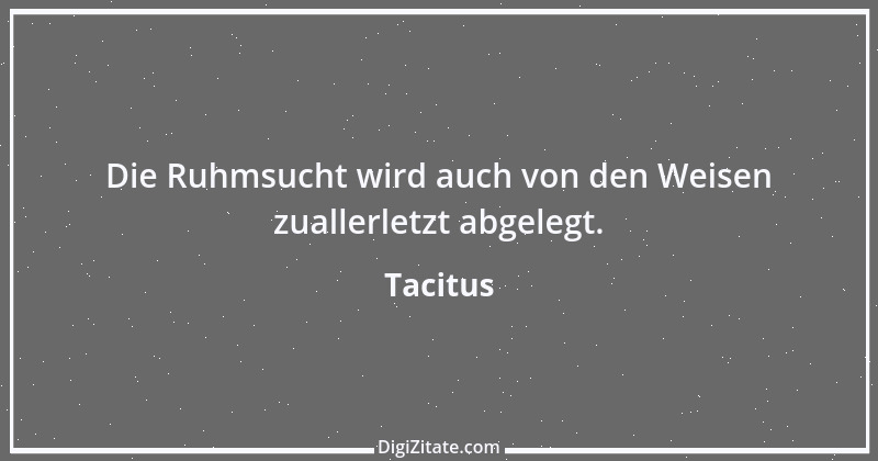 Zitat von Tacitus 11