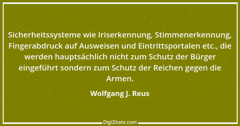 Zitat von Wolfgang J. Reus 1475