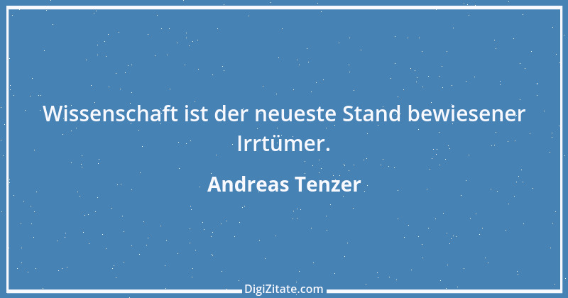 Zitat von Andreas Tenzer 160