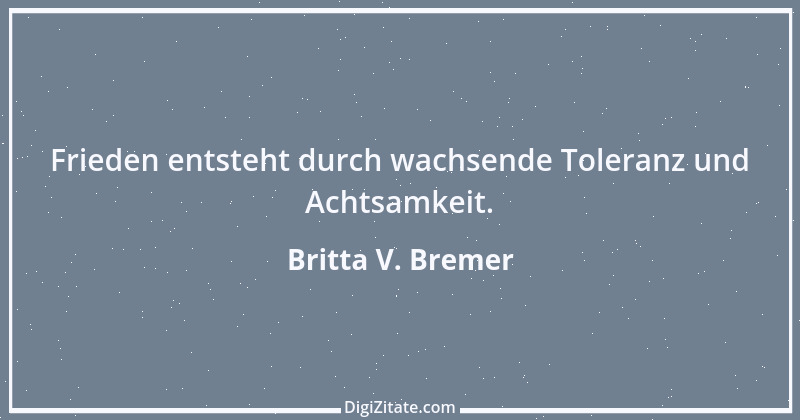 Zitat von Britta V. Bremer 3