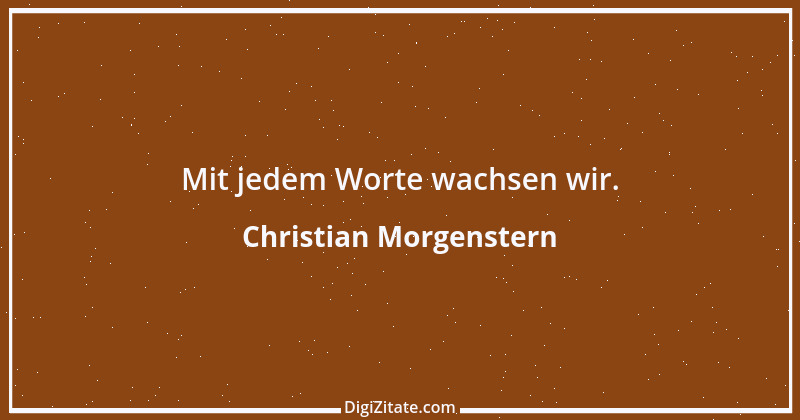 Zitat von Christian Morgenstern 340