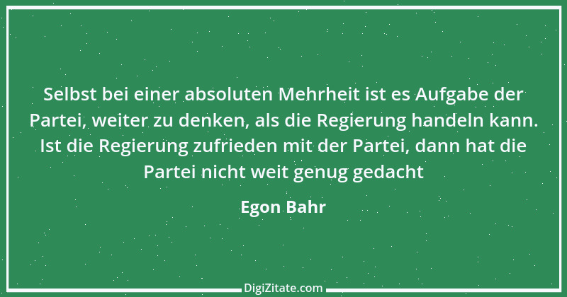 Zitat von Egon Bahr 8