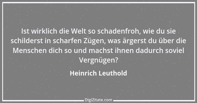 Zitat von Heinrich Leuthold 9