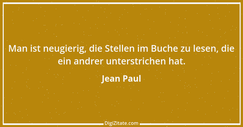 Zitat von Jean Paul 962