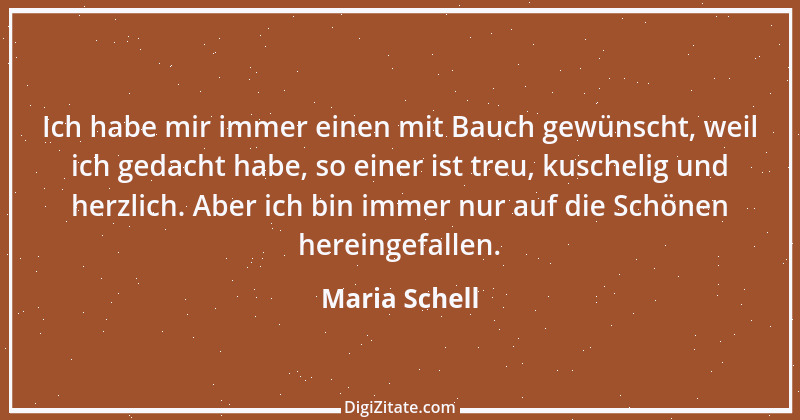 Zitat von Maria Schell 8