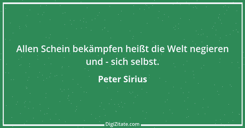 Zitat von Peter Sirius 217