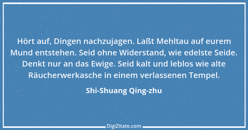 Zitat von Shi-Shuang Qing-zhu 1