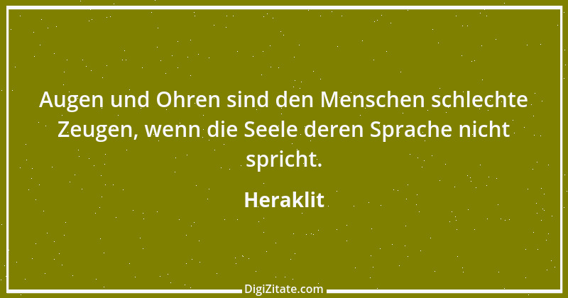 Zitat von Heraklit 47