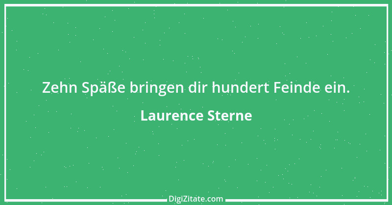 Zitat von Laurence Sterne 16