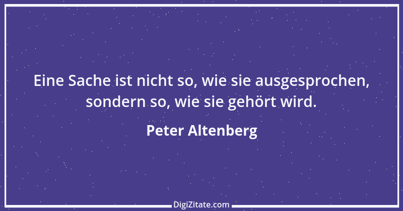 Zitat von Peter Altenberg 62