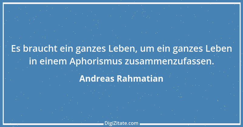 Zitat von Andreas Rahmatian 8