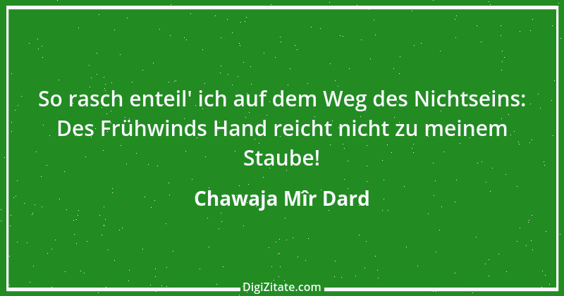 Zitat von Chawaja Mîr Dard 2