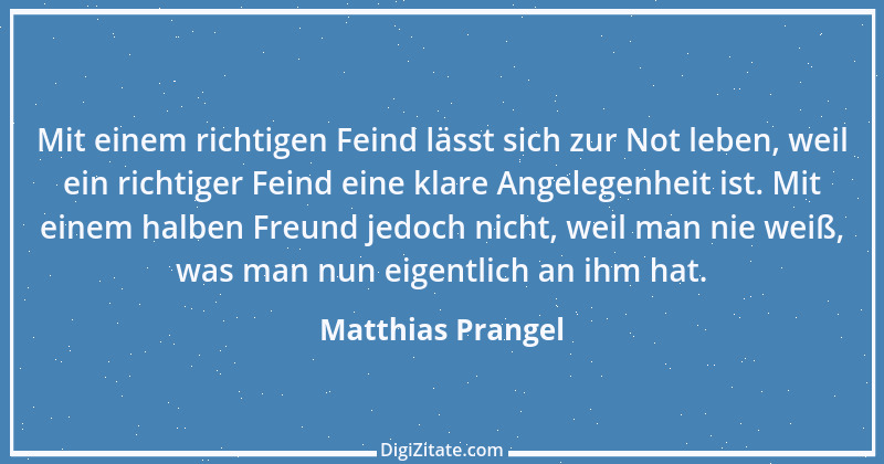 Zitat von Matthias Prangel 3