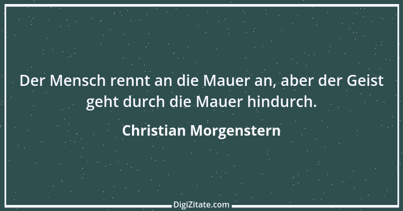 Zitat von Christian Morgenstern 161