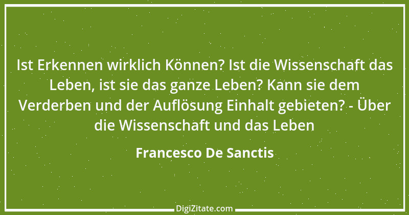 Zitat von Francesco De Sanctis 15