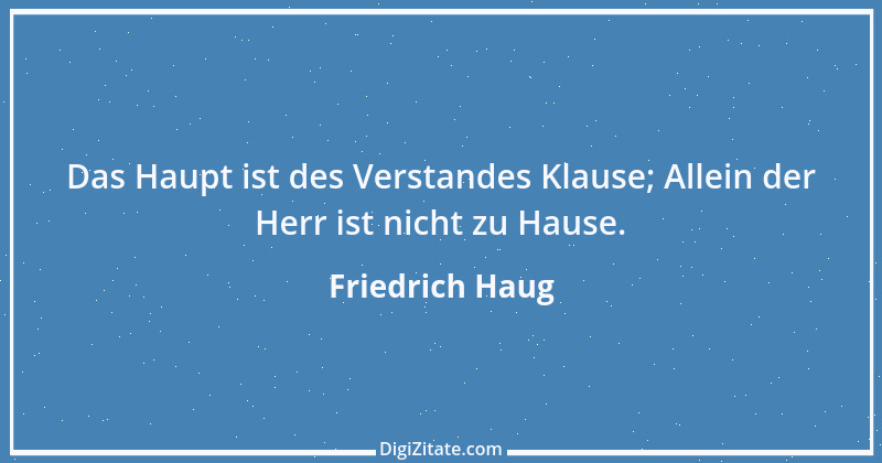 Zitat von Friedrich Haug 45