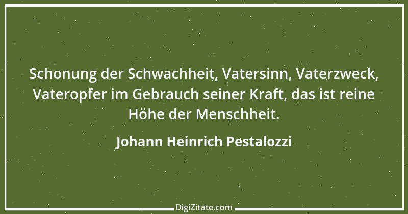 Zitat von Johann Heinrich Pestalozzi 109