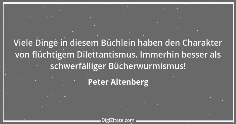 Zitat von Peter Altenberg 64