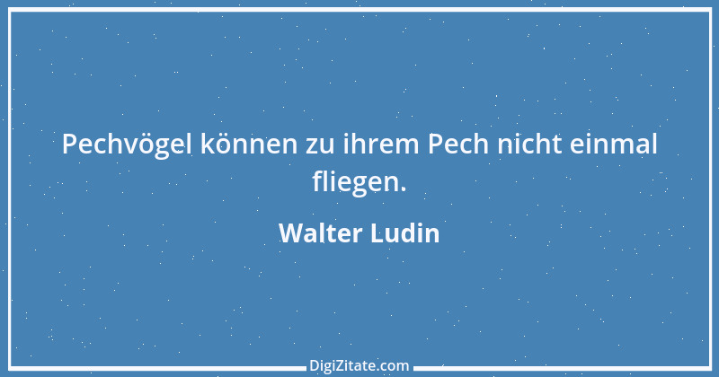 Zitat von Walter Ludin 1140