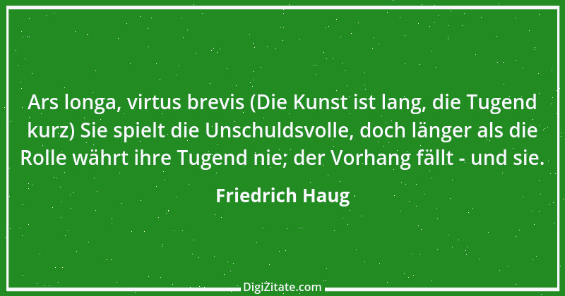 Zitat von Friedrich Haug 46