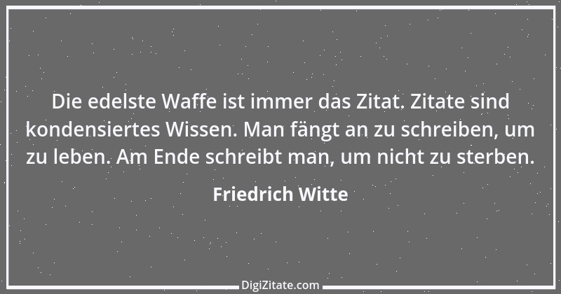 Zitat von Friedrich Witte 32