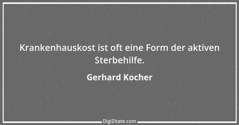 Zitat von Gerhard Kocher 148