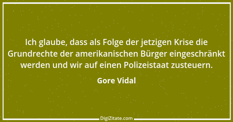 Zitat von Gore Vidal 12