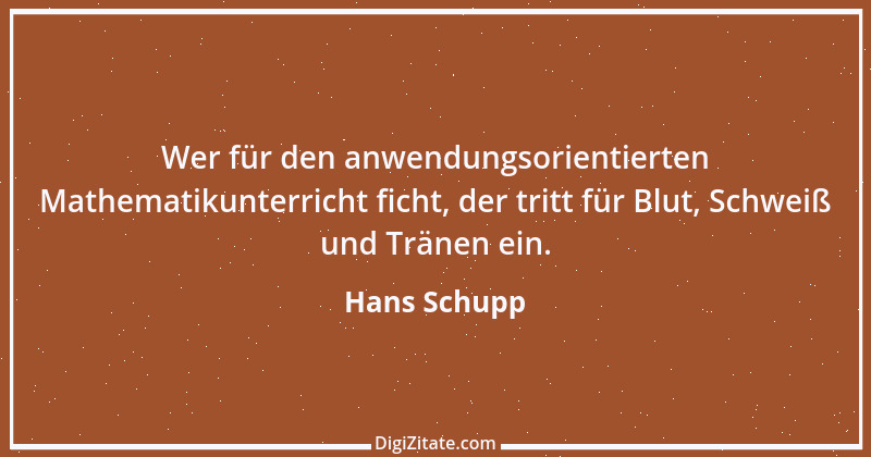 Zitat von Hans Schupp 1