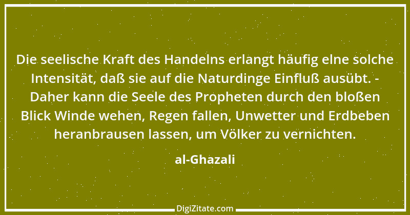 Zitat von al-Ghazali 15