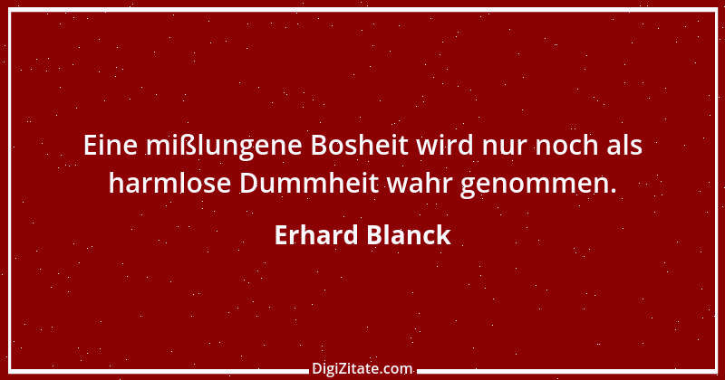 Zitat von Erhard Blanck 1195