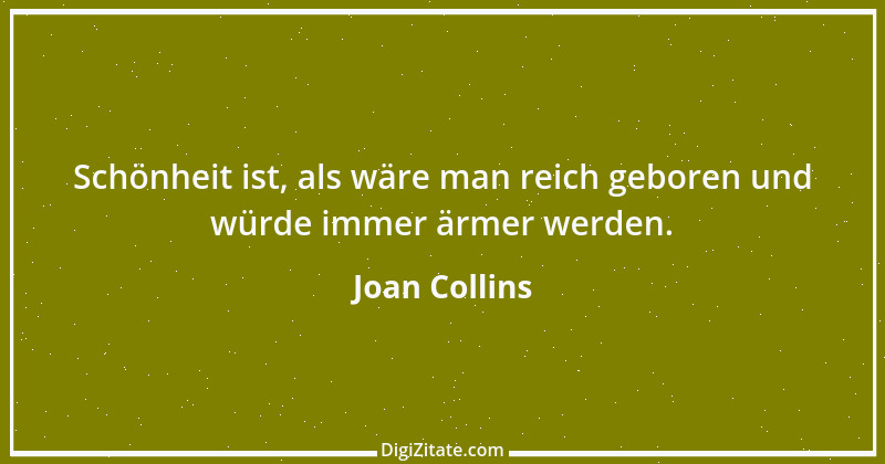 Zitat von Joan Collins 3