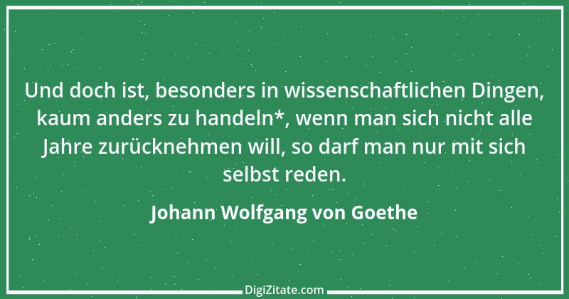 Zitat von Johann Wolfgang von Goethe 2640