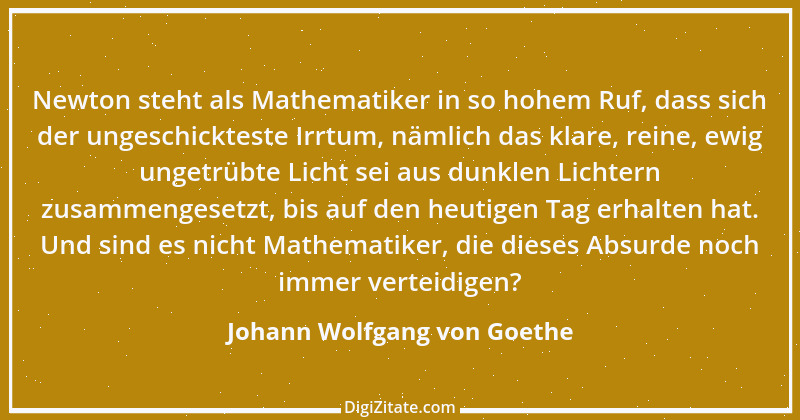 Zitat von Johann Wolfgang von Goethe 3640