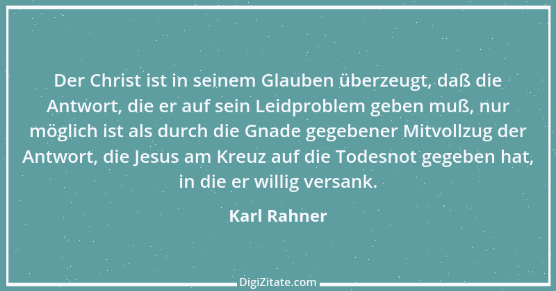 Zitat von Karl Rahner 2