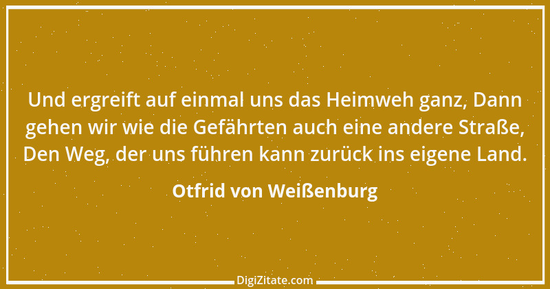 Zitat von Otfrid von Weißenburg 4